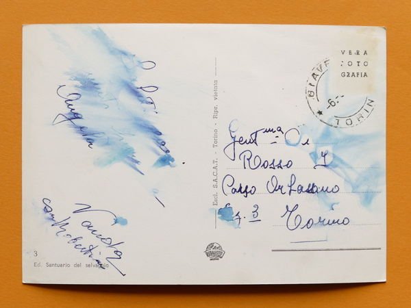 Cartolina Santuario di Selvaggio - Varie vedute - 1960 ca.