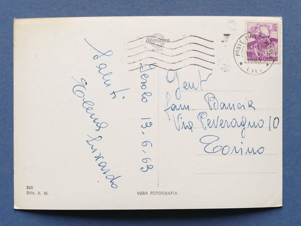 Cartolina Jesolo Lido - Varie vedute - 1963