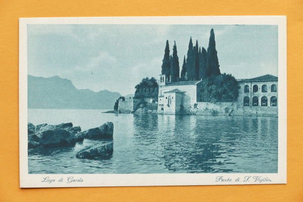 Cartolina Lago di Garda - Punta di S. Vigilio - …