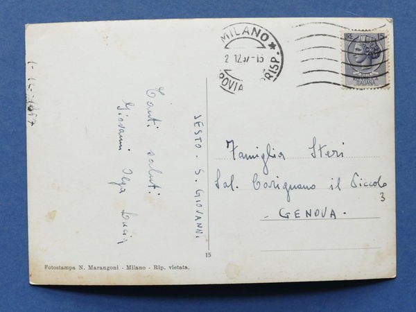 Cartolina Sesto S. Giovanni - Rondò e nuovo grattacielo - … | Immagine Gallery 2