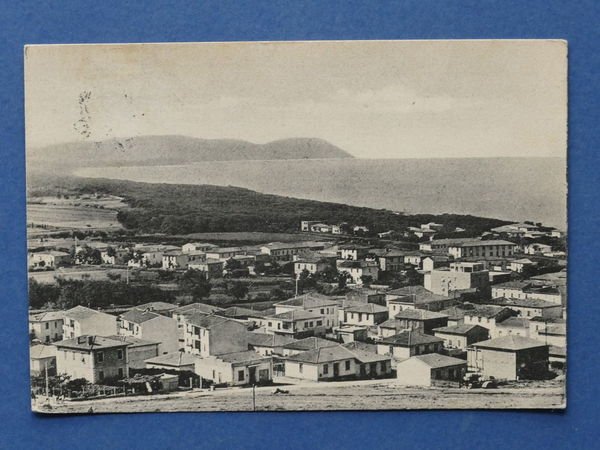 Cartolina San Vincenzo - Panorama parziale - 1958