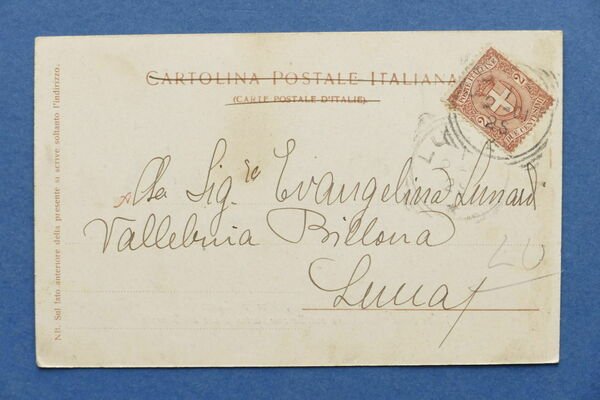 Cartolina Borgo a Mozzano - Ponte della Maddalena sul Serchio …