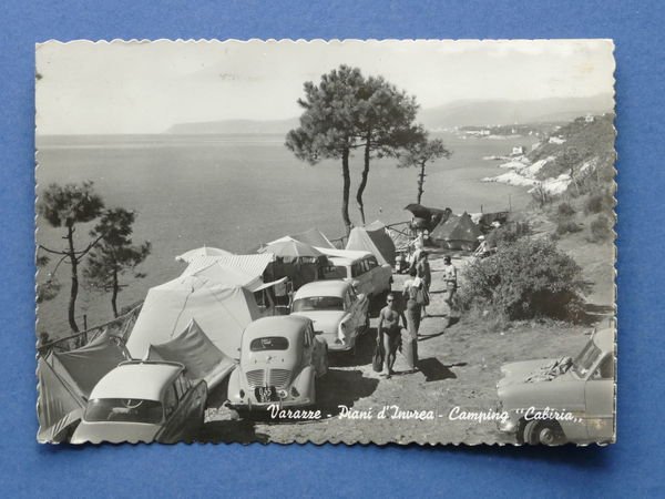 Cartolina Varazze - Piani d'Invrea - Camping Cabiria - 1959 | Immagine principale