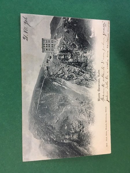 Cartolina Kulm - Monte Generoso - 1904