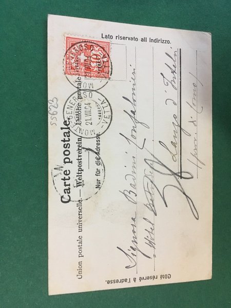 Cartolina Kulm - Monte Generoso - 1904