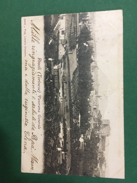 Cartolina Rivoli - Panorama Generale - 1905 | Immagine principale