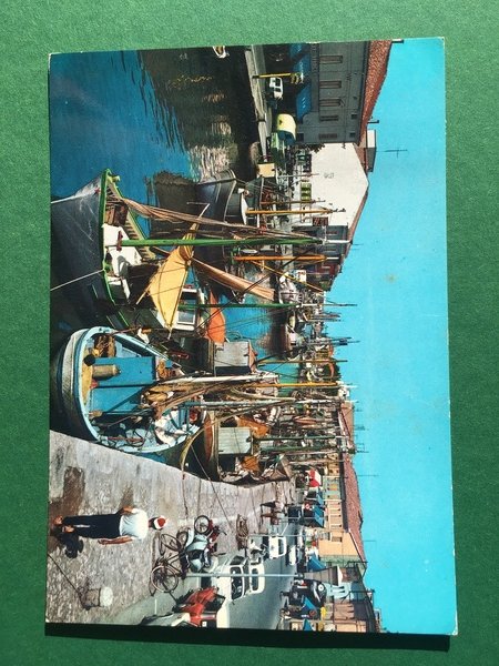 Cartolina Riviera Adriatica - Cesenatico - Porto Canale - 1966
