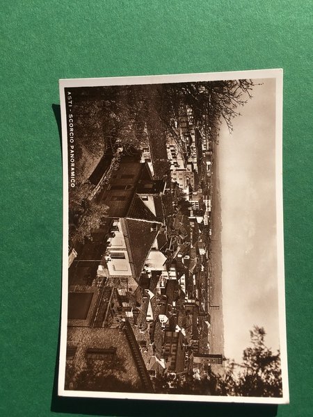 Cartolina Asti - Scorcio Panoramico - 1939