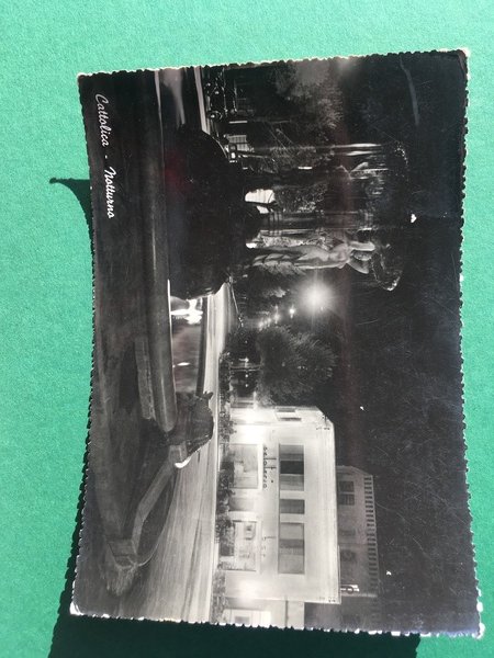 Cartolina Cattolica - Notturno - 1952
