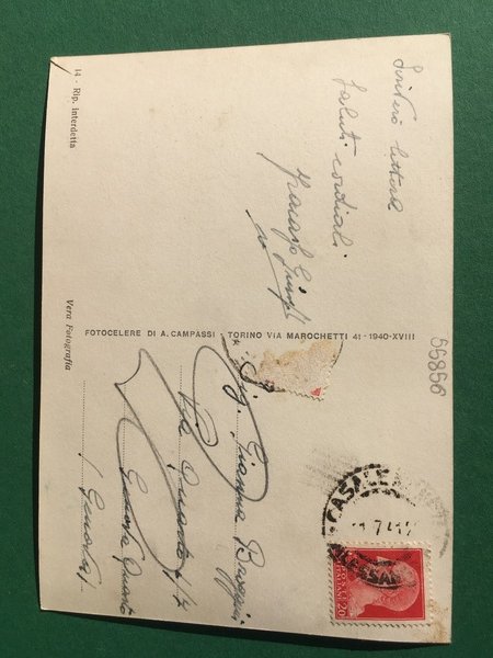 Cartolina Casale Monferrato - Giardini Lungo Po Castanro Ciano - …