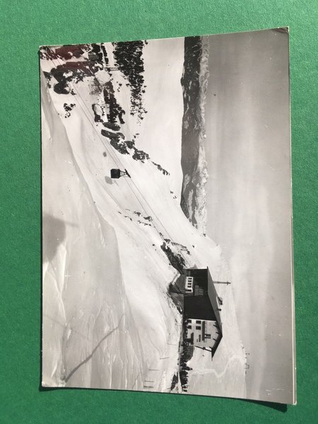 Cartolina Dolomiti - Stazione Funivia Sceda m.2520 - 1950 ca.
