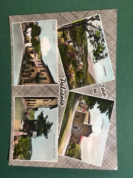 Cartolina Saluti da Polcanto - 1963