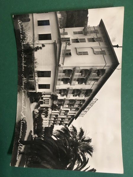 Cartolina Riviera Dei Fiori - Bordighera - Albergo Continentale - …