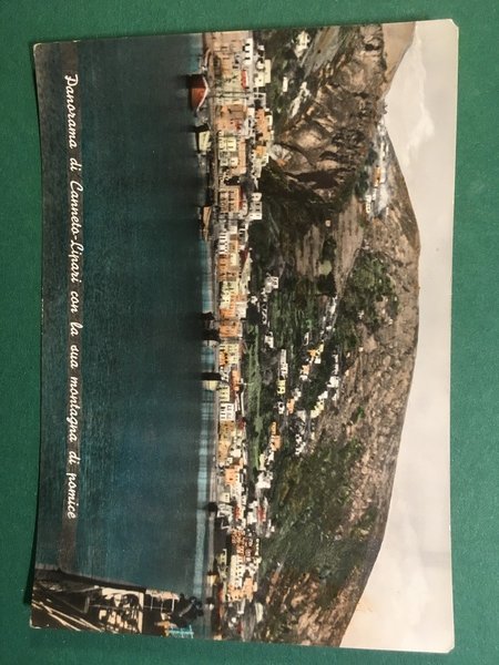 Cartolina Panorama Di Canneto Lipari - Con La Sua Montagna … | Immagine Gallery 1