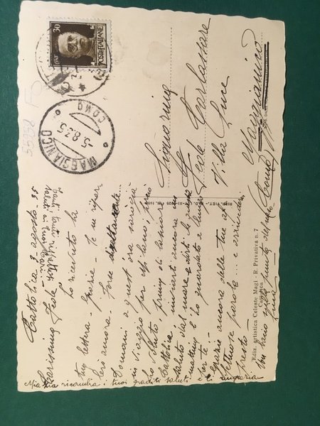 Cartolina Cattolica - Piazzale Del Gran Hotel - 1935