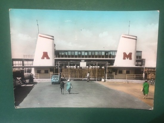 Cartolina Fregene - Stabilimento La Nave - 1962