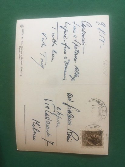 Cartolina Riviera Delle Palme - Finale Ligure - Lungomare - …