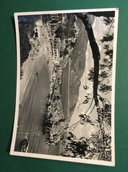 Cartolina Taormina - Spiaggia Di Mazzarò - 1953
