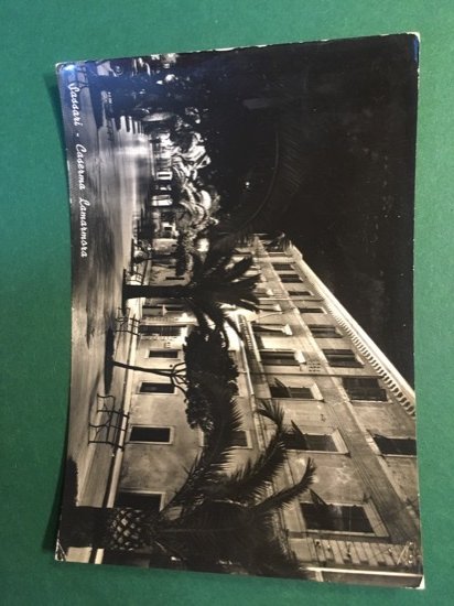 Cartolina Sassari - Caserma Lamarmora - 1960