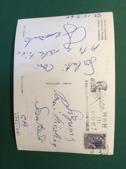 Cartolina Sassari - Caserma Lamarmora - 1960