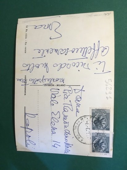 Cartolina Montegrotto Terme - Panorama Verso La Nuova Chiesa - …