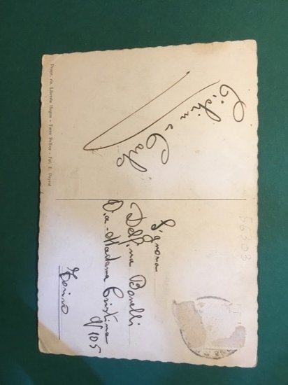 Cartolina Valdesi Recandtesi Al Tempio - 1930ca.