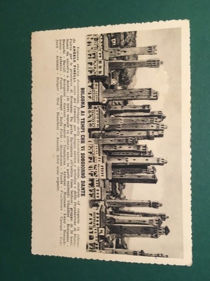 Cartolina Bologna Ai Tempi Che Vi Soggiornò Dante - 1967