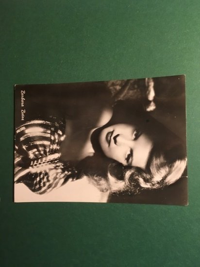 Cartolina Barbara Bates- 1960ca.