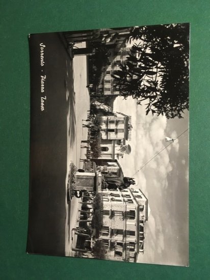 Cartolina Sorrento - Piazza Tasso - 1960ca.