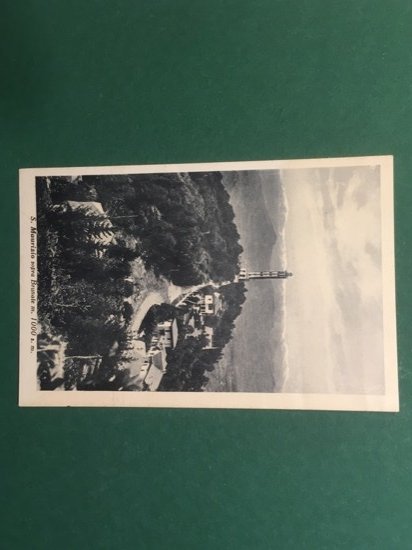 Cartolina S.Maurizio Sopra Brunate m.1000 s.m. - 1947