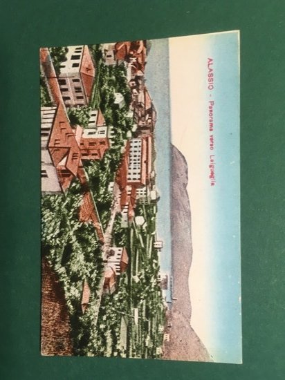 Cartolina Alassio - Panorama - Verso Laigueglia - 1930ca.