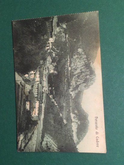 Cartolina Perarolo Di Cadore - 1920ca.