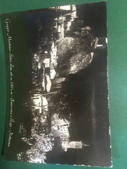 Cartolina Gaggio Montano - Stazione Climatica - Panorama e Rupe …