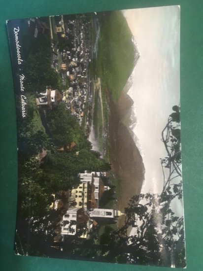 Cartolina Domodossola - Monte Calvario - 1955