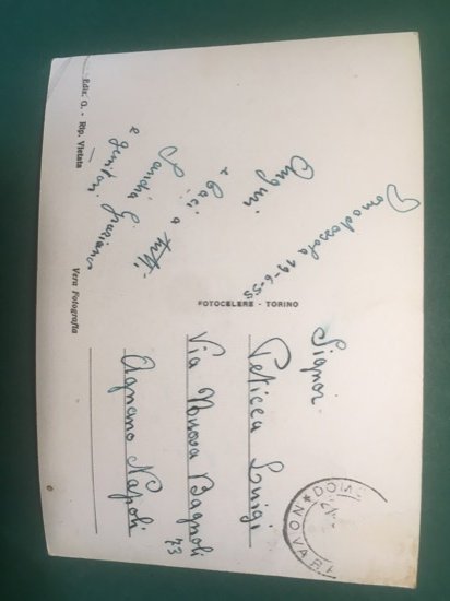 Cartolina Domodossola - Monte Calvario - 1955