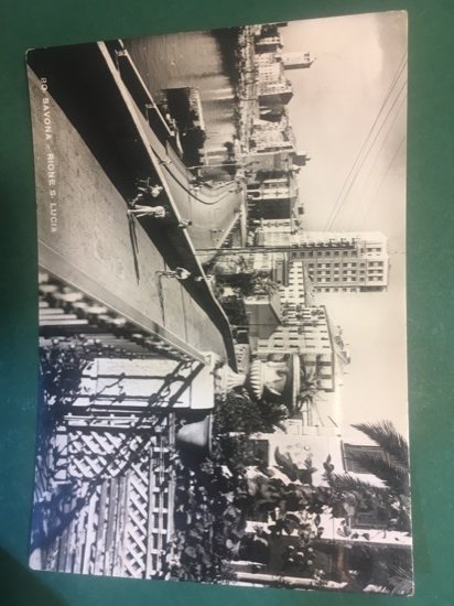 Cartolina Savona - Rione S.Lucia - 1950