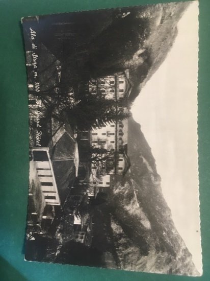 Cartolina Ala Di Stura m.1100 - Il Grand Hotel - …
