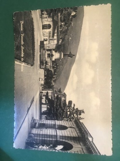 Cartolina Brescia - Piazzale Arnaldo Da Brescia - 1950