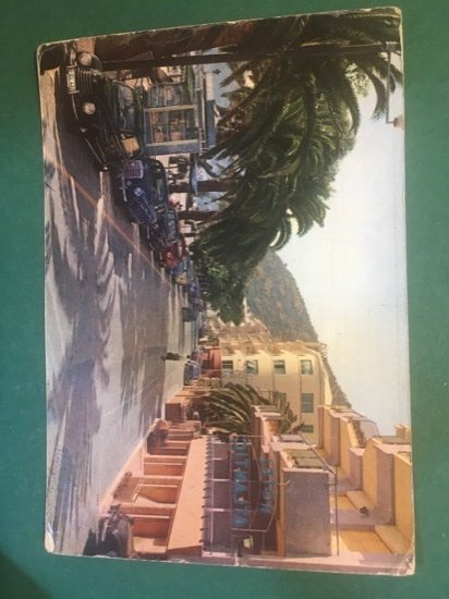 Cartolina Alassio - Riviera Dei Fiori - Via Roma e …