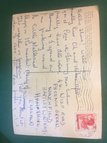 Cartolina Alassio - Riviera Dei Fiori - Via Roma e …