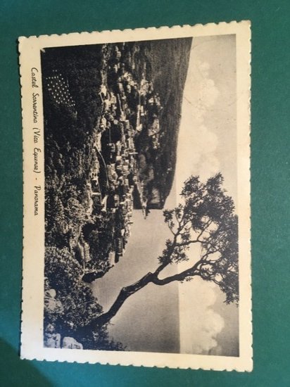 Cartolina Castel Sorrentino - Vico Equense - Panorama - 1950