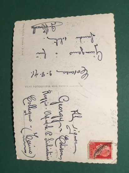 Cartolina Cosenza - Lungo Catri - 1941