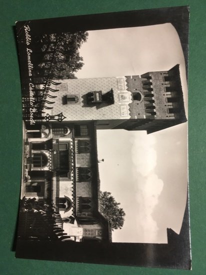 Cartolina Robbio Lomellina - Castello Boschi - 1961