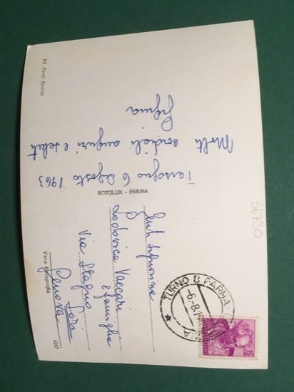 Cartolina Tarsogno m.850 - Albergo Miramonti - 1963