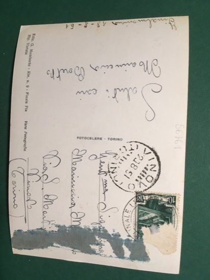 Cartolina Finale Ligure - Hotel Serenval e Colonia Lancia - …