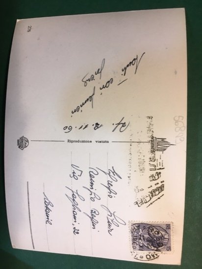 Cartolina Bergamo - Monumento a Locatelli - V.le Vittorio Emanuele …