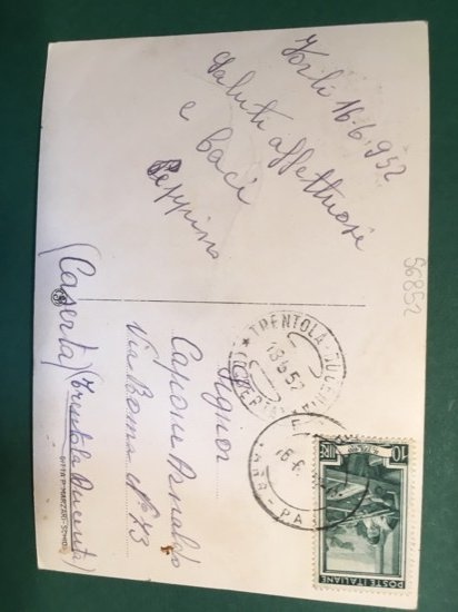 Cartolina Forlì - Piazza A. Staffi - 1952