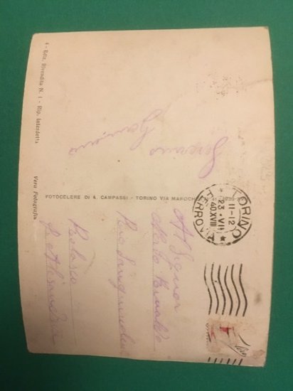 Cartolina Fassano - Stazione Ferroviaria - 1940