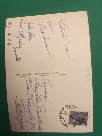 Cartolina Terni - Villaggio Le Grazie - Via Degli Oleandri …