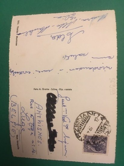 Cartolina Montorso - Chiesa e Centro - 1964